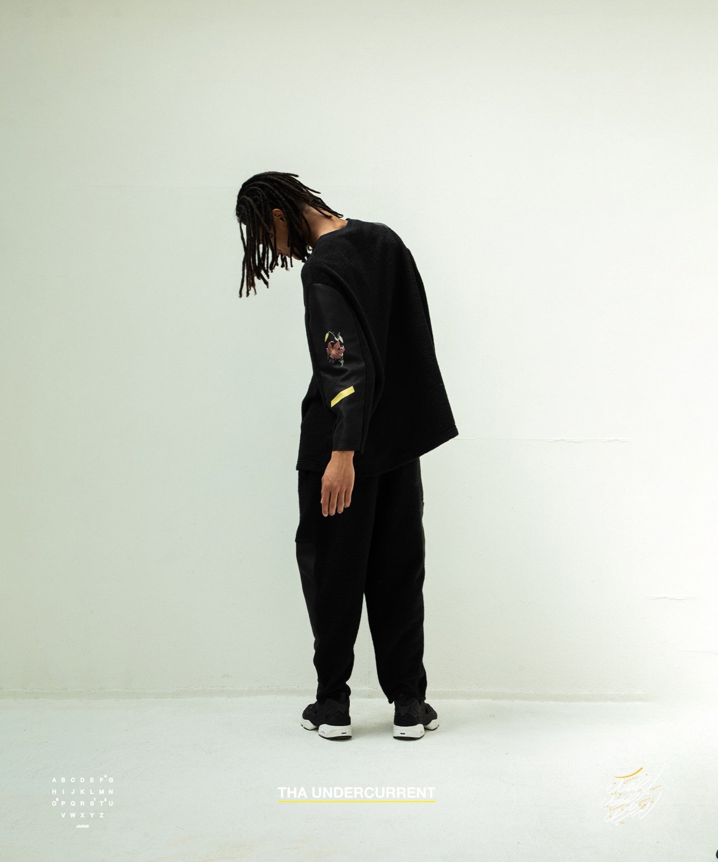 STOF / 先行予約 FLAGMENTS MIX PULLOVER - BLACK