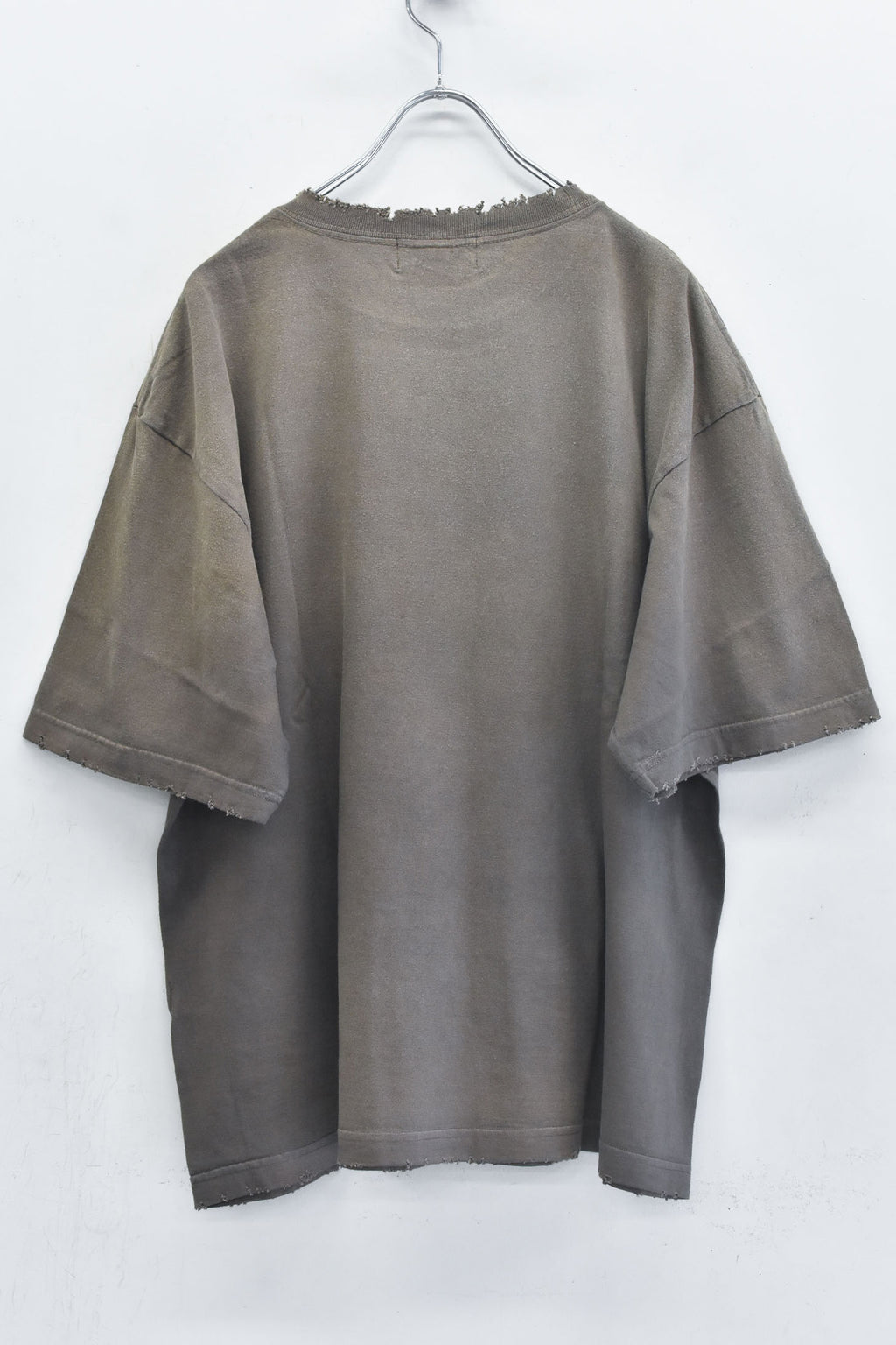 THE JEAN PIERRE / Pigmentdye AEIT Tee - DARK CHOCO