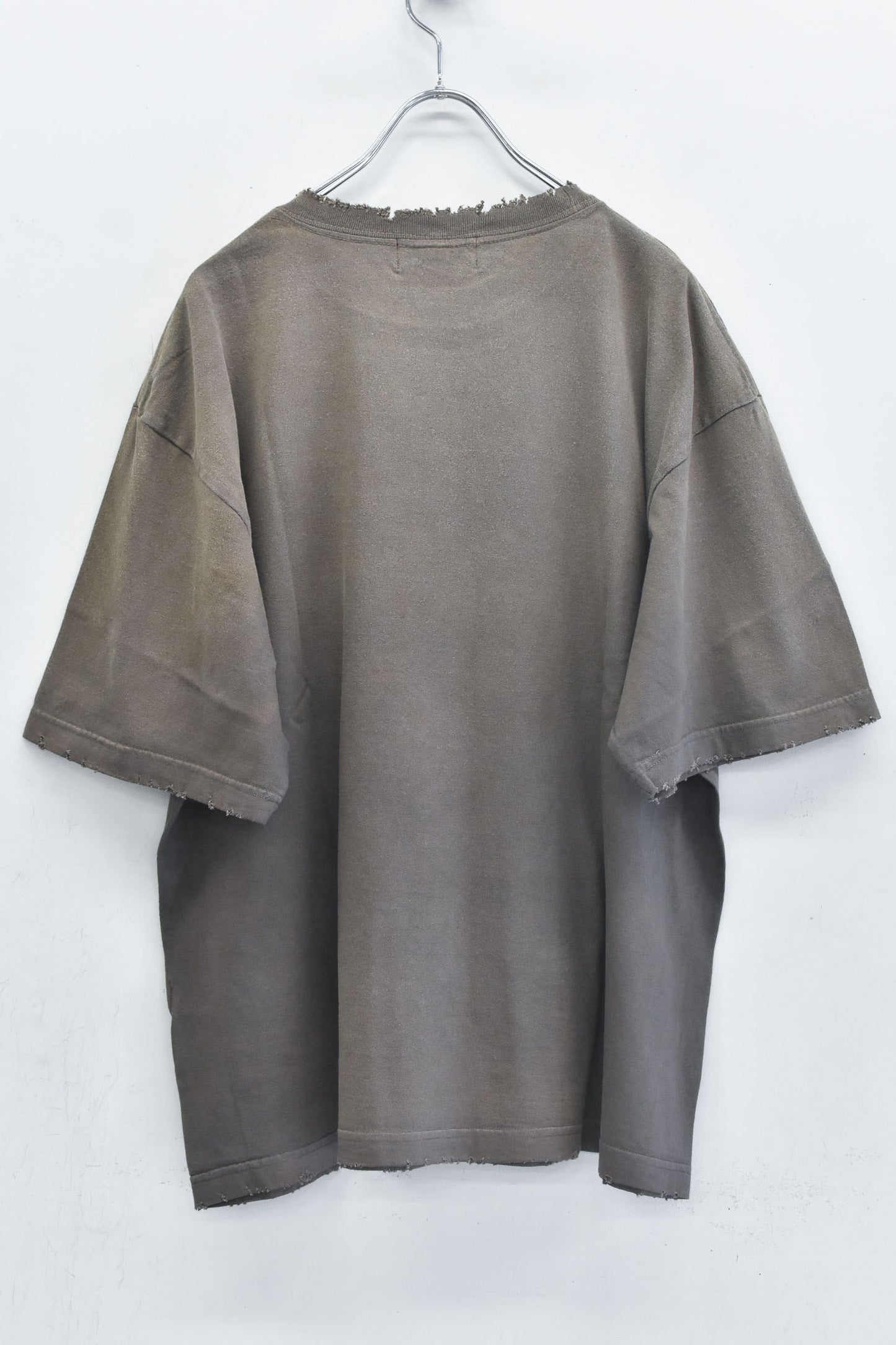 THE JEAN PIERRE / Pigmentdye AEIT Tee - DARK CHOCO