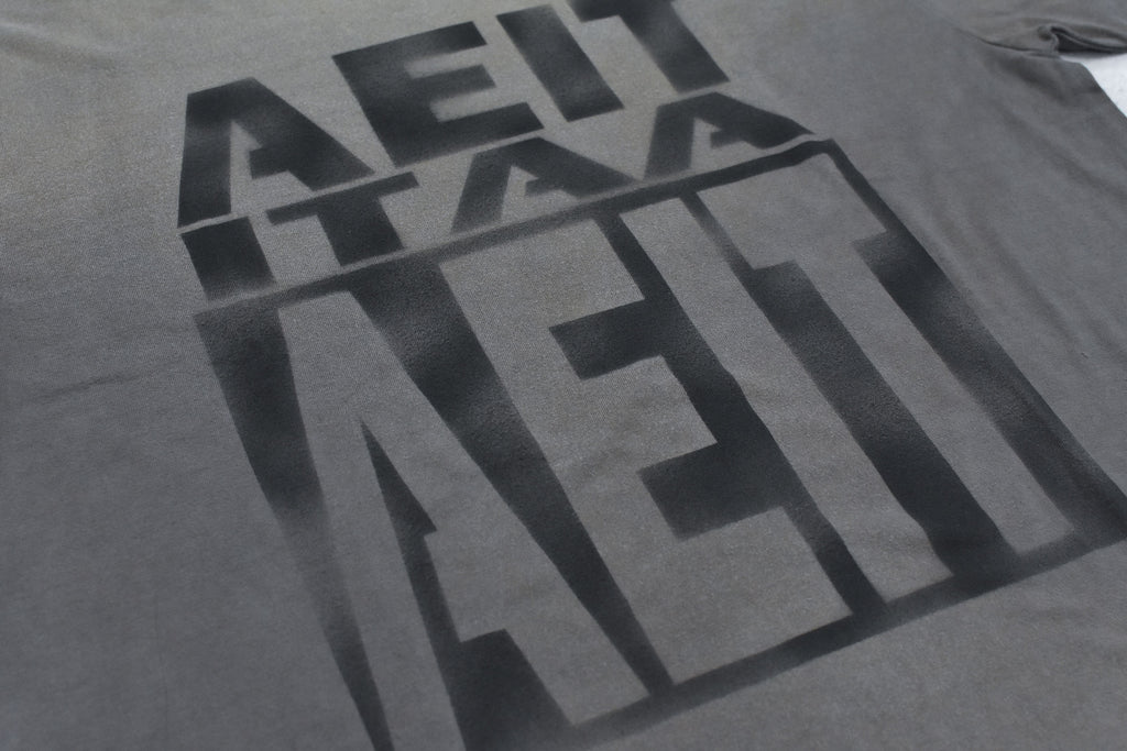THE JEAN PIERRE / Pigmentdye AEIT Tee - DARK CHOCO
