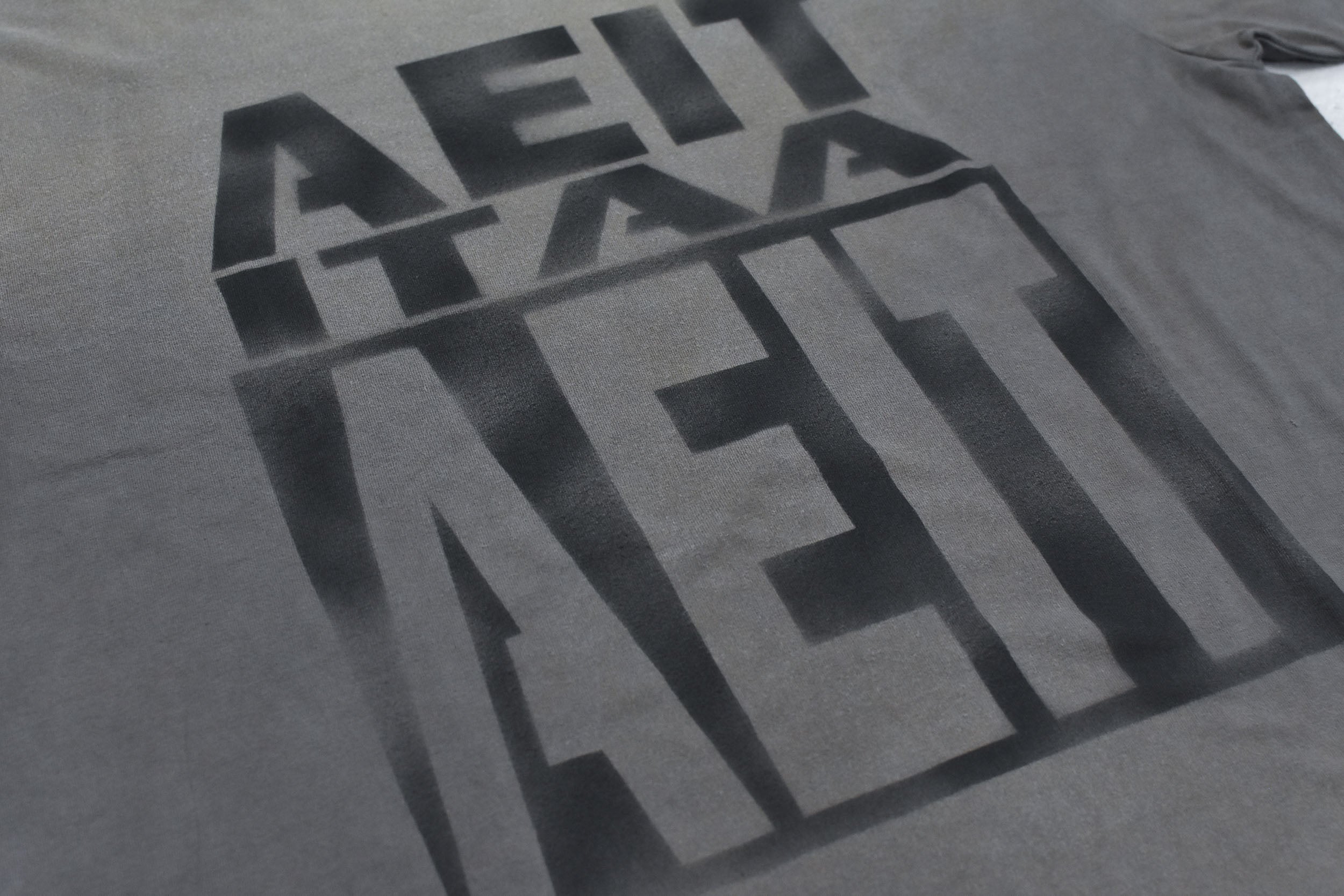 THE JEAN PIERRE / Pigmentdye AEIT Tee - DARK CHOCO