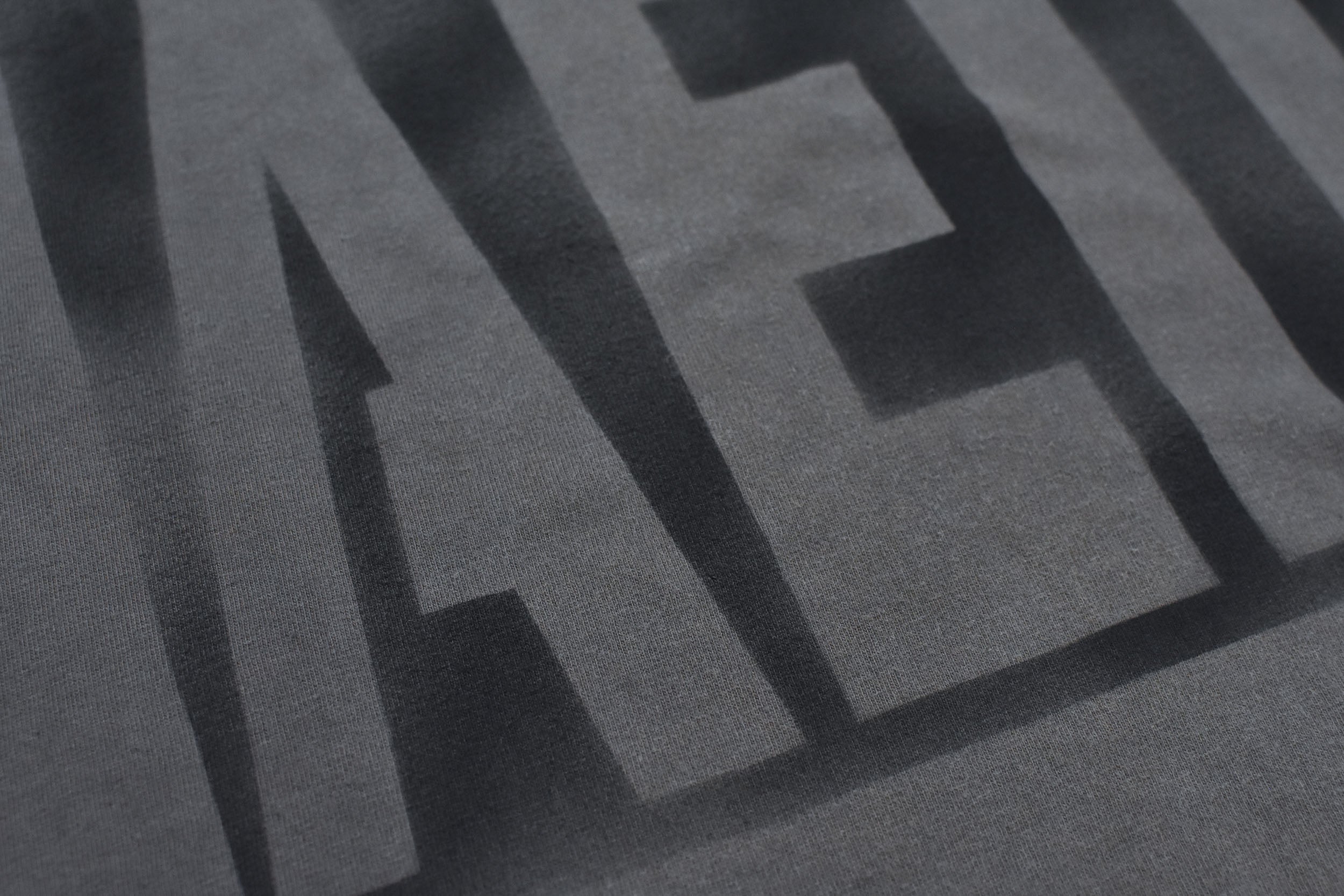THE JEAN PIERRE / Pigmentdye AEIT Tee - DARK CHOCO