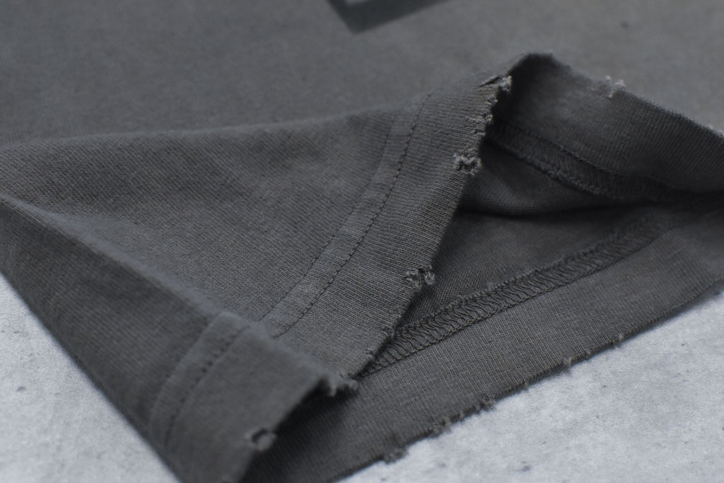 THE JEAN PIERRE / Pigmentdye AEIT Tee - DARK CHOCO