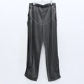 BODYSONG. / PIGMENT-DYED DISTRESSED TRACK TROUSERS - GREY