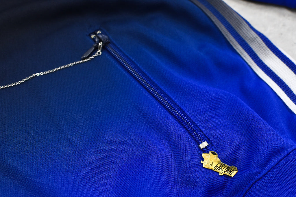 BODYSONG. / GRADIENT DYED TRACK JACKET 03 - BLUE
