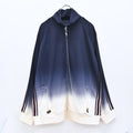 BODYSONG. / GRADIENT DYED TRACK JACKET 03 - WHITE