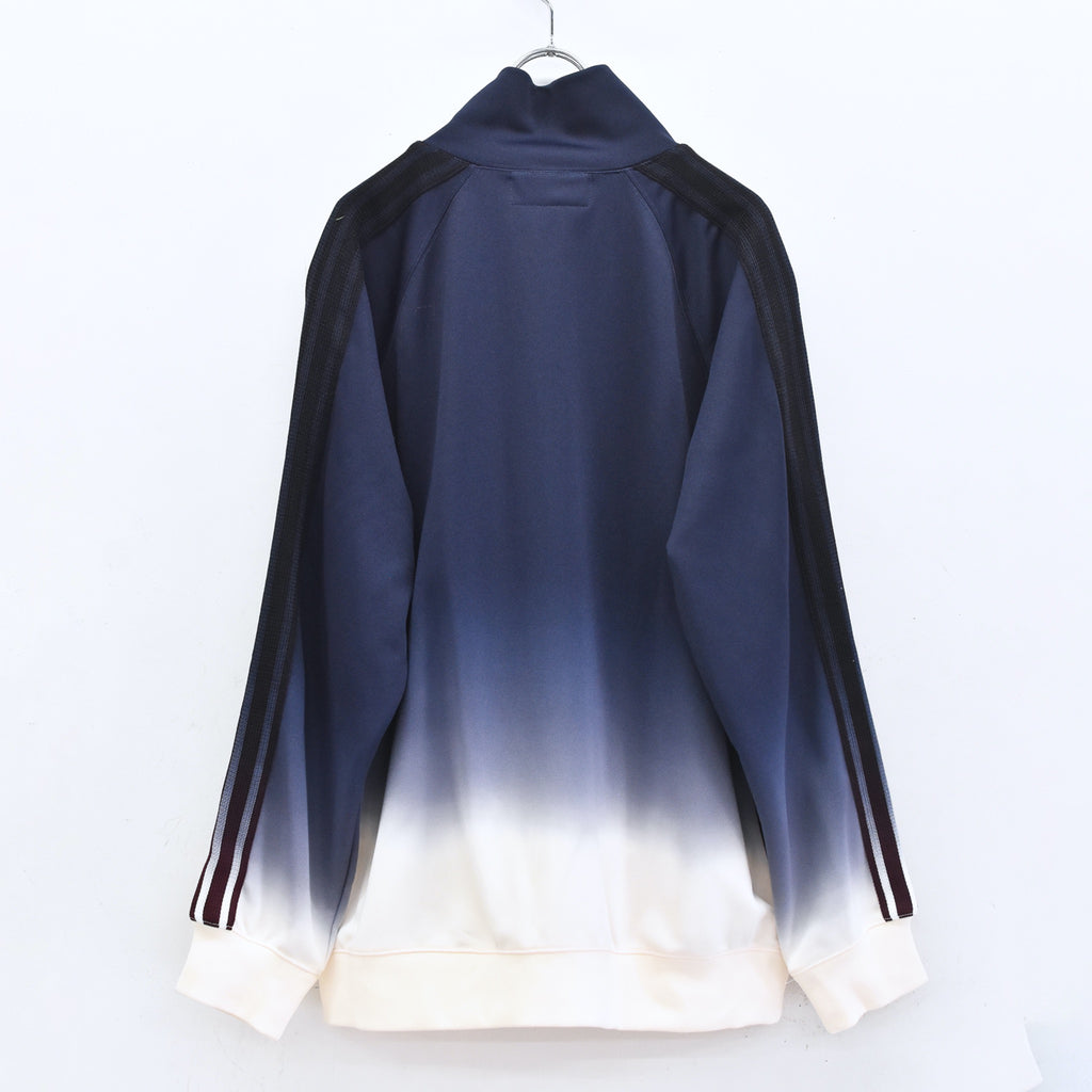 BODYSONG. / GRADIENT DYED TRACK JACKET 03 - WHITE