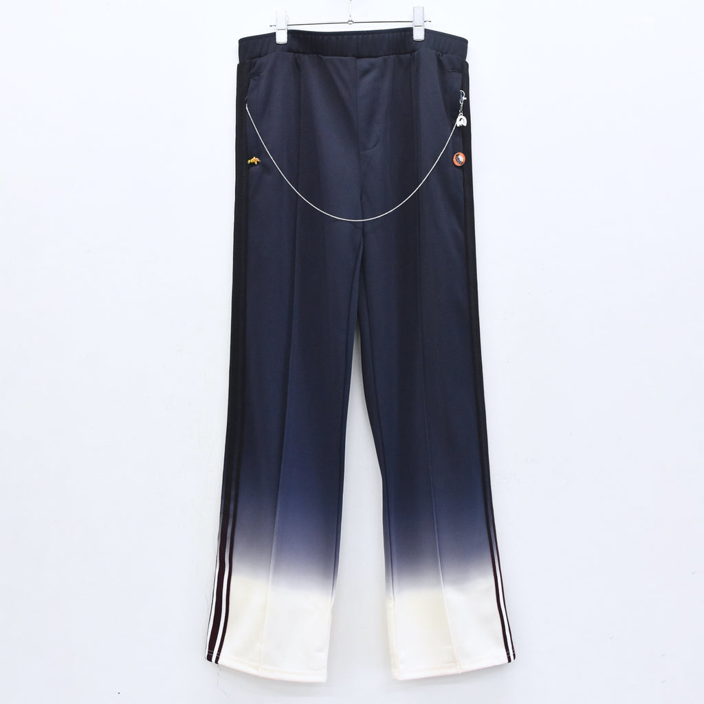 BODYSONG. / GRADIENT DYED TRACK TROUSERS 03 - WHITE