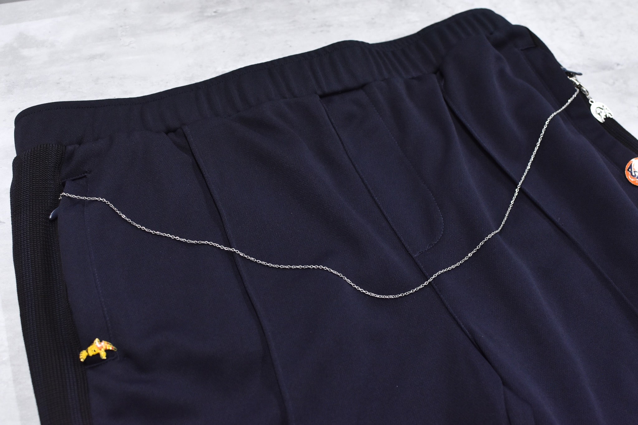 BODYSONG. / GRADIENT DYED TRACK TROUSERS 03 - WHITE