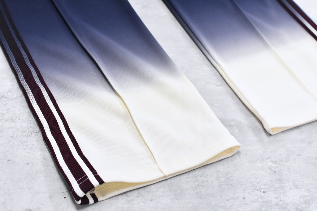 BODYSONG. / GRADIENT DYED TRACK TROUSERS 03 - WHITE