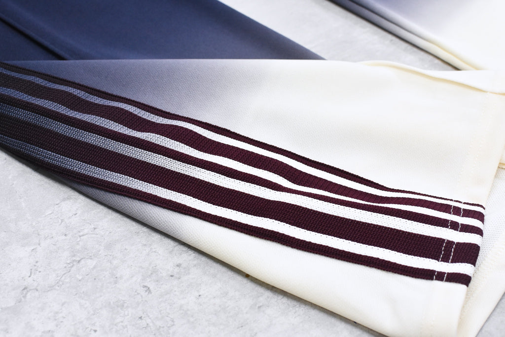 BODYSONG. / GRADIENT DYED TRACK TROUSERS 03 - WHITE