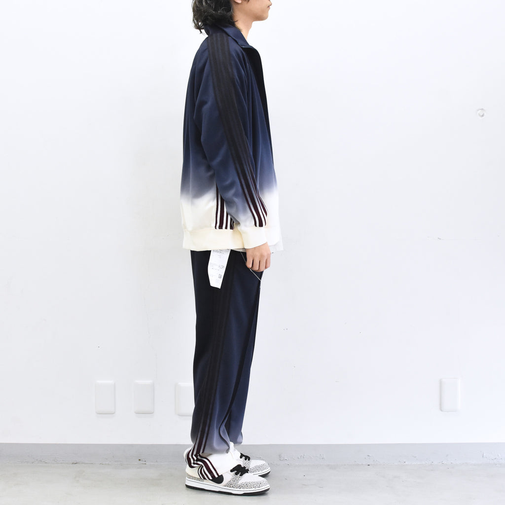 BODYSONG. / GRADIENT DYED TRACK JACKET 03 - WHITE