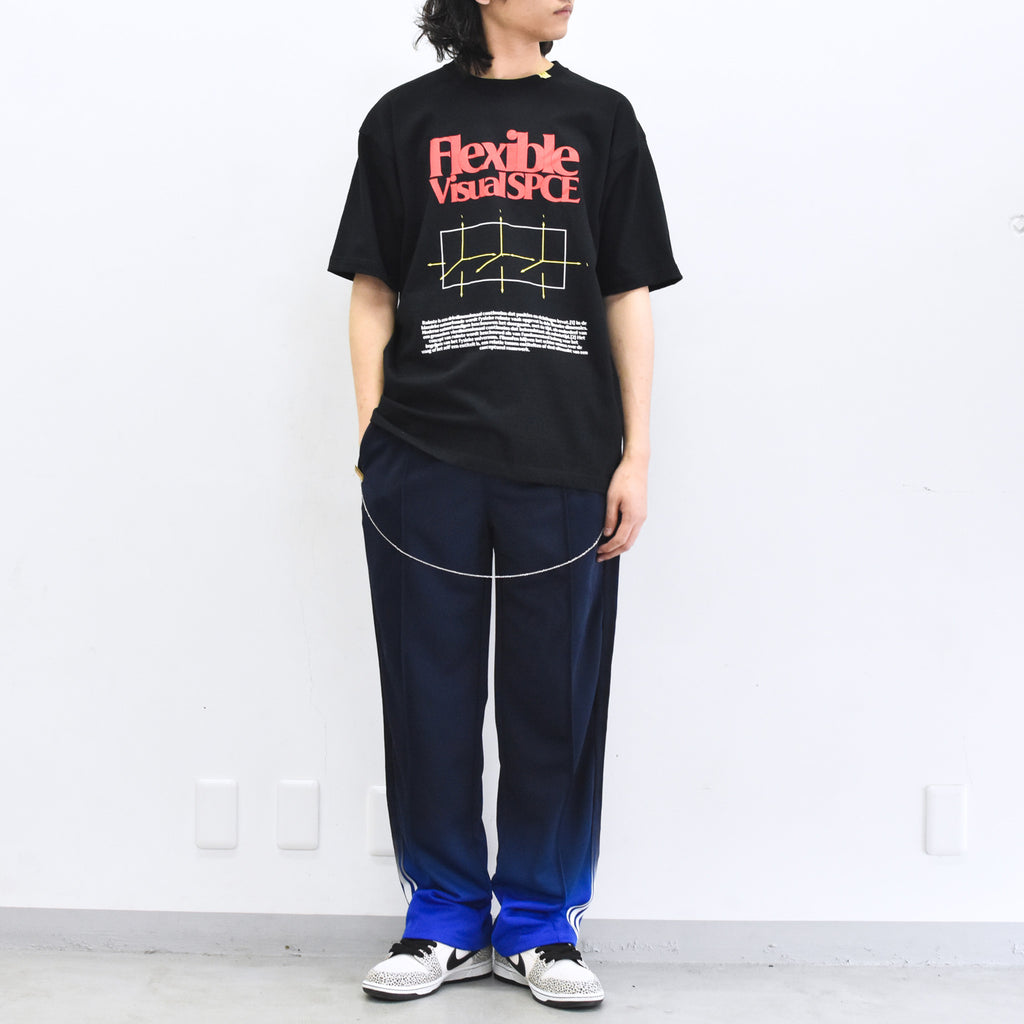 BODYSONG. / GRADIENT DYED TRACK TROUSERS 03 - BLUE