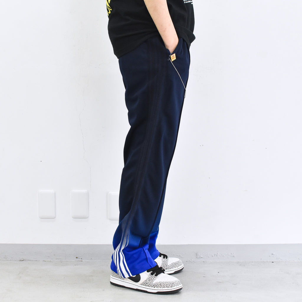 BODYSONG. / GRADIENT DYED TRACK TROUSERS 03 - BLUE
