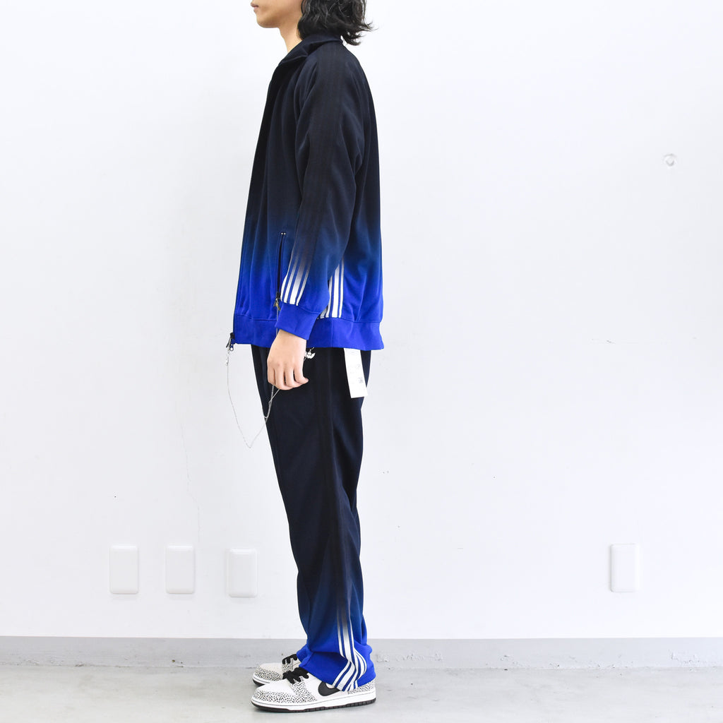 BODYSONG. / GRADIENT DYED TRACK TROUSERS 03 - BLUE