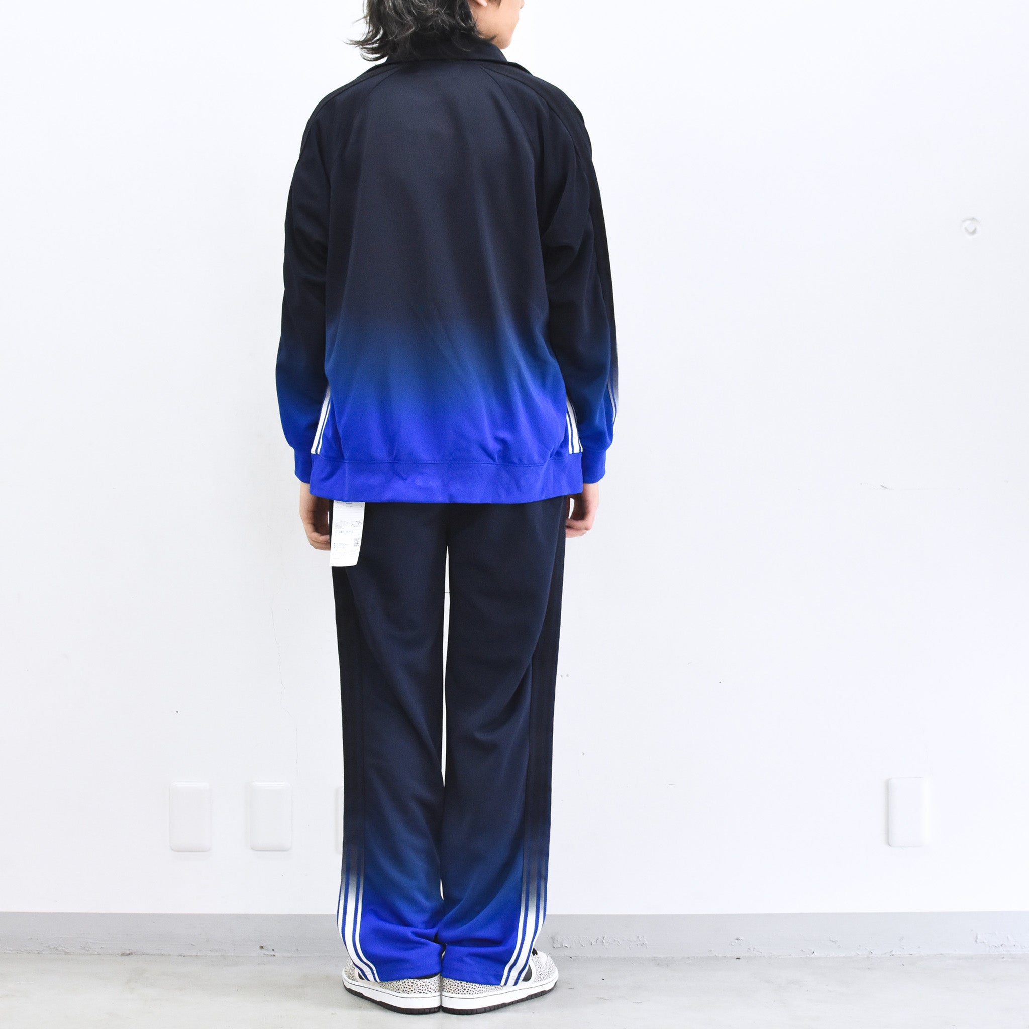 BODYSONG. / GRADIENT DYED TRACK TROUSERS 03 - BLUE