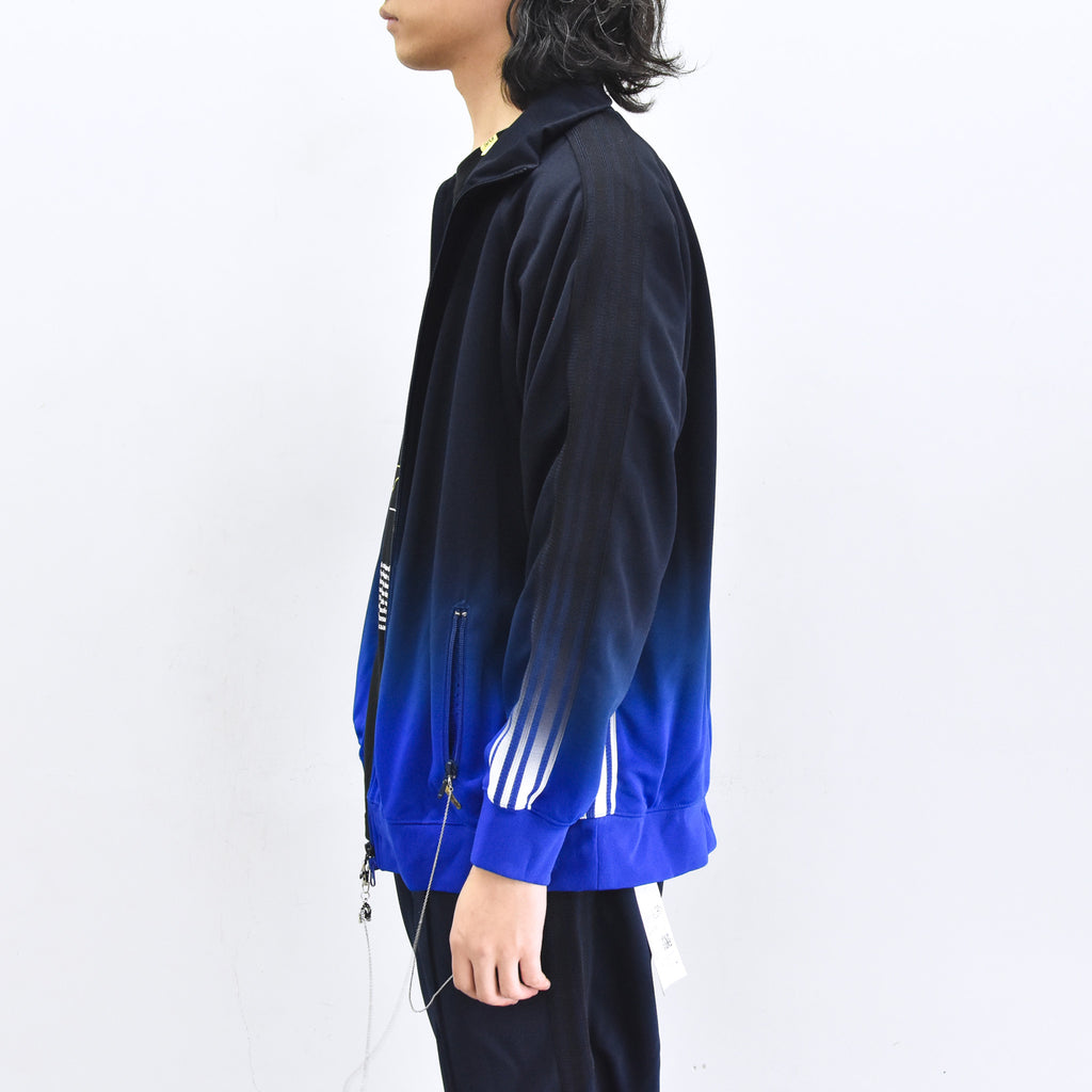 BODYSONG. / GRADIENT DYED TRACK JACKET 03 - BLUE