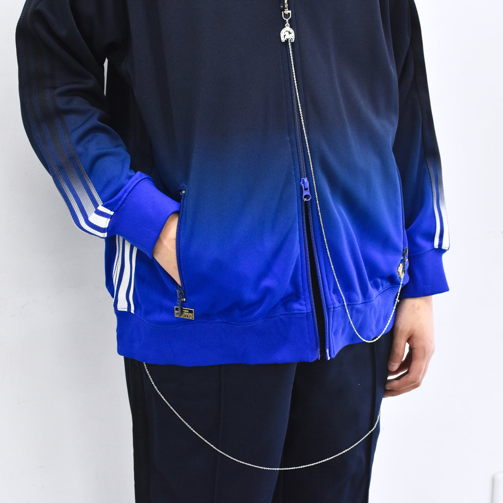 BODYSONG. / GRADIENT DYED TRACK JACKET 03 - BLUE