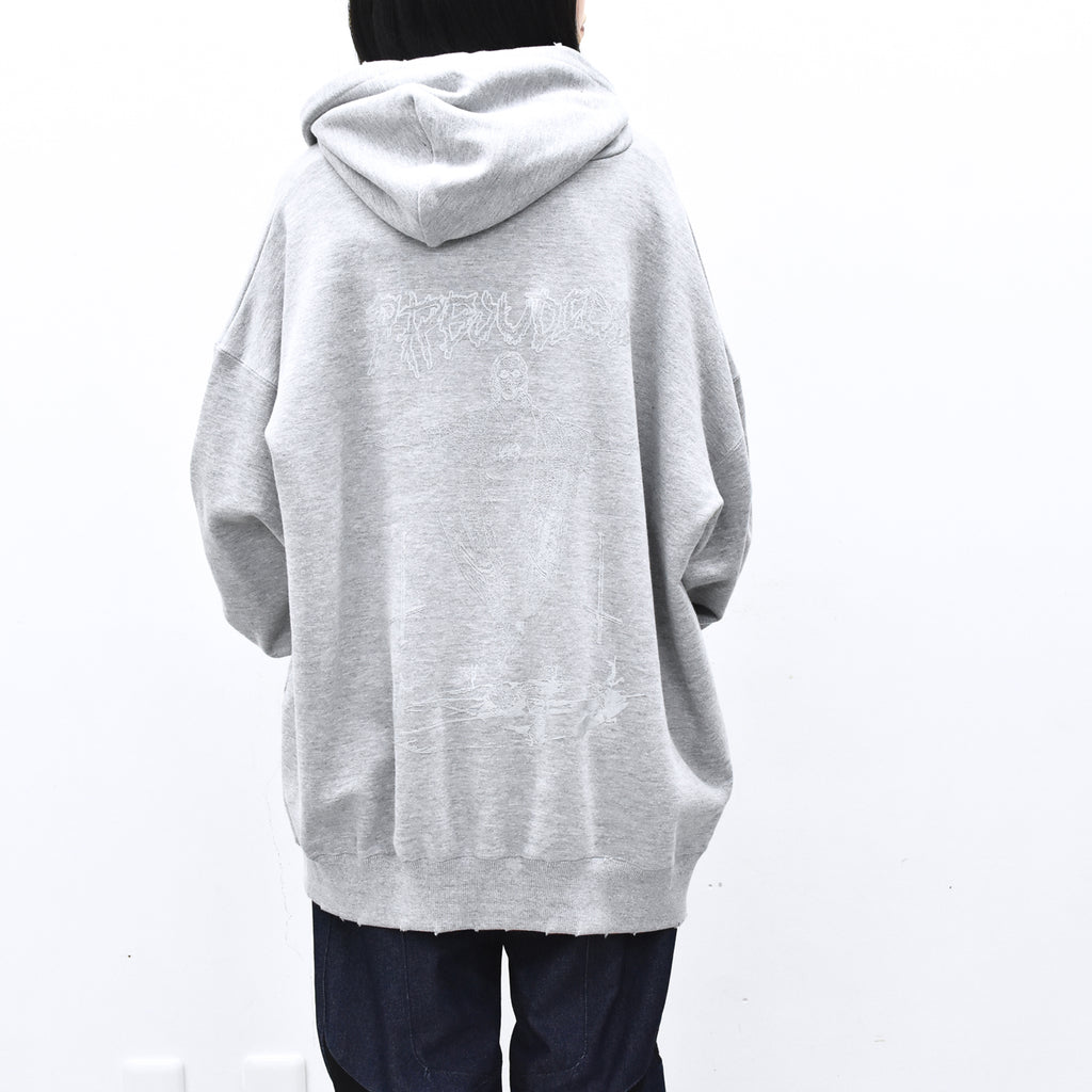 BODYSONG. / HOODIE - PHOTOCHROMIC - OHIANA  - GREY