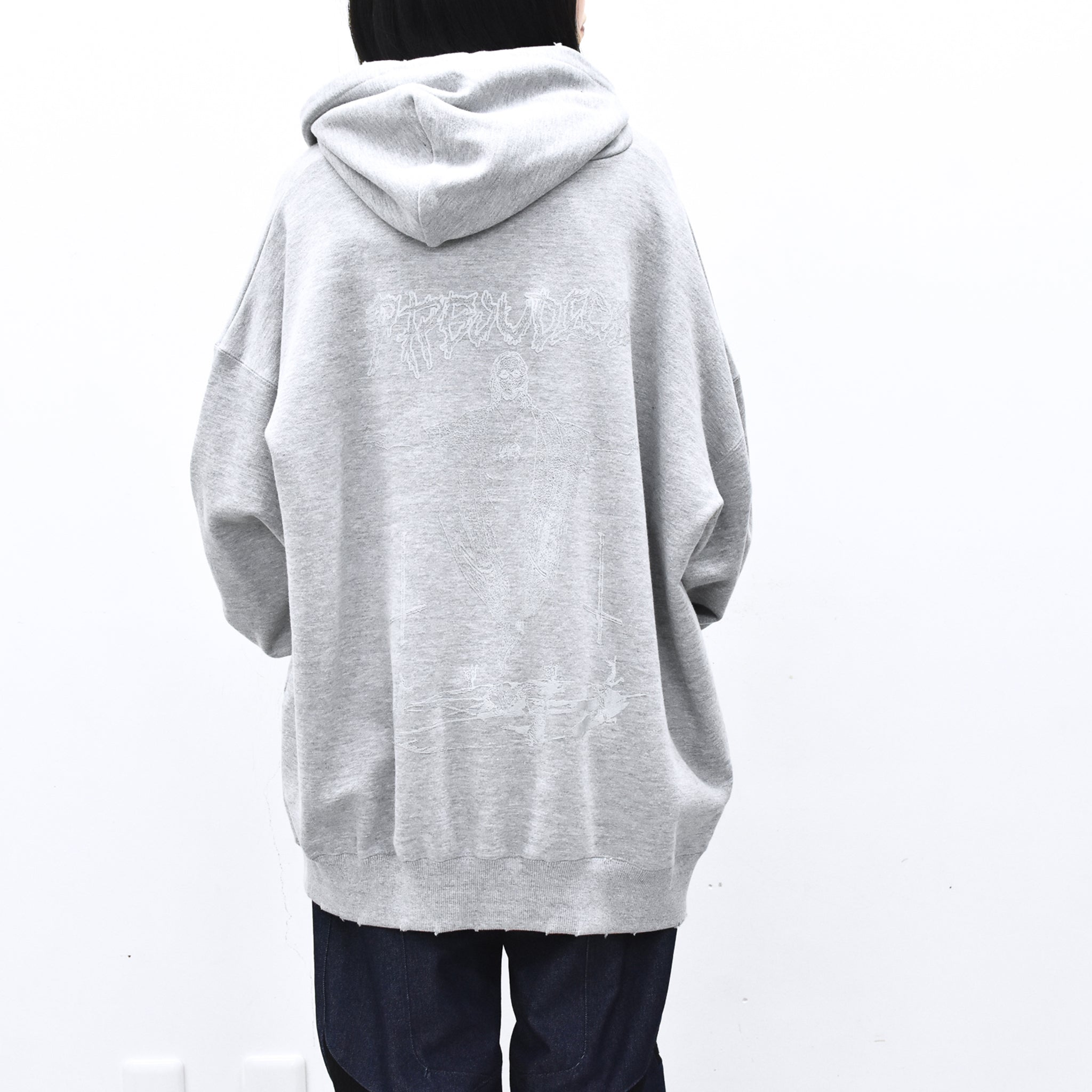 BODYSONG. / HOODIE - PHOTOCHROMIC - OHIANA  - GREY