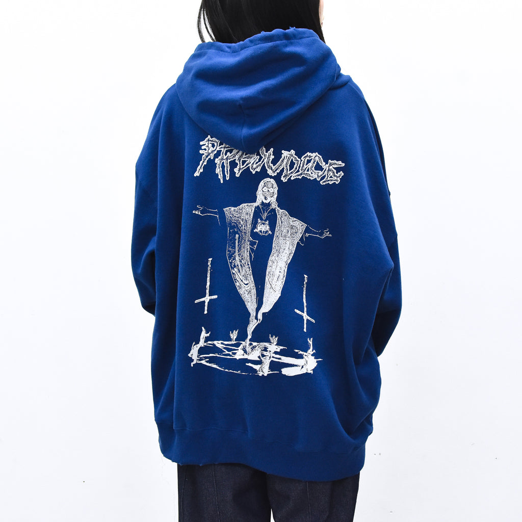 BODYSONG. / HOODIE - PHOTOCHROMIC - OHIANA  - BLUE