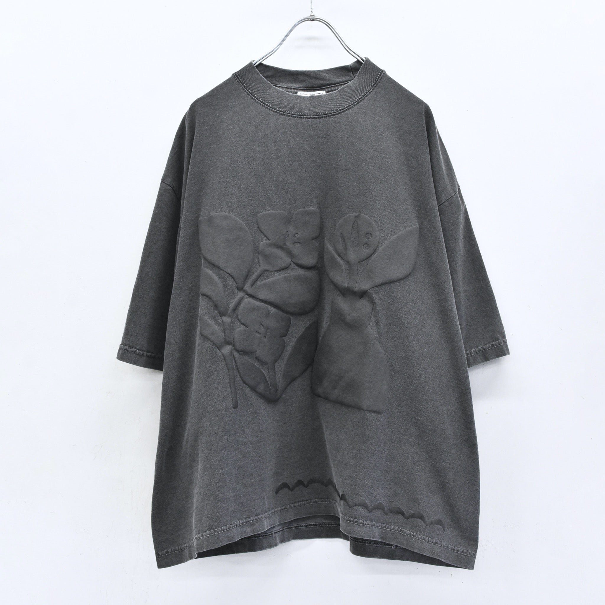elephant TRIBAL fabrics / 凸凹Flower T - SUMI
