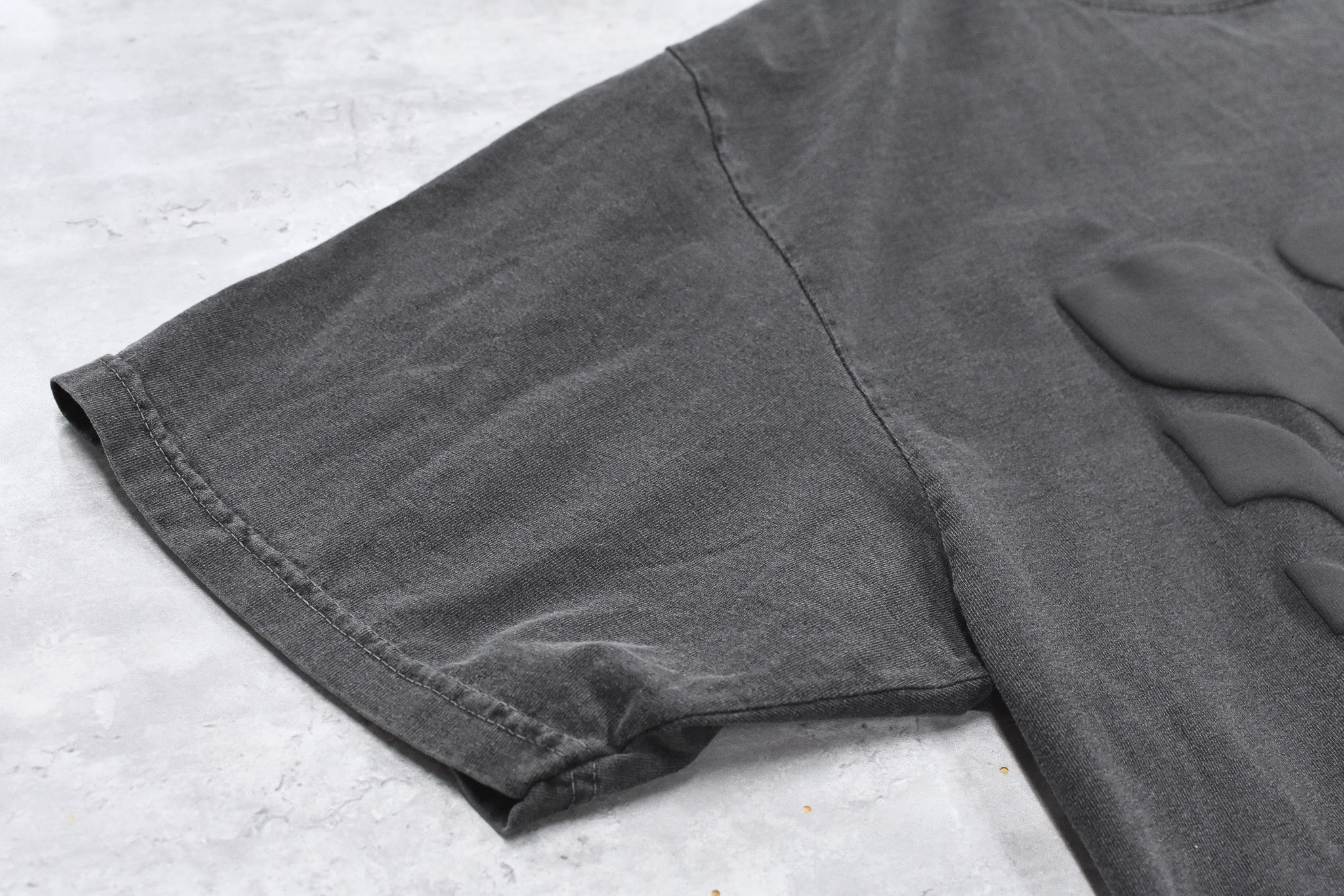 elephant TRIBAL fabrics / 凸凹Flower T - SUMI