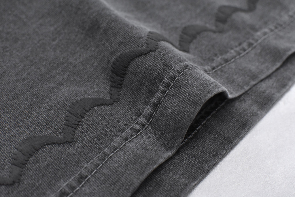 elephant TRIBAL fabrics / 凸凹Flower T - SUMI