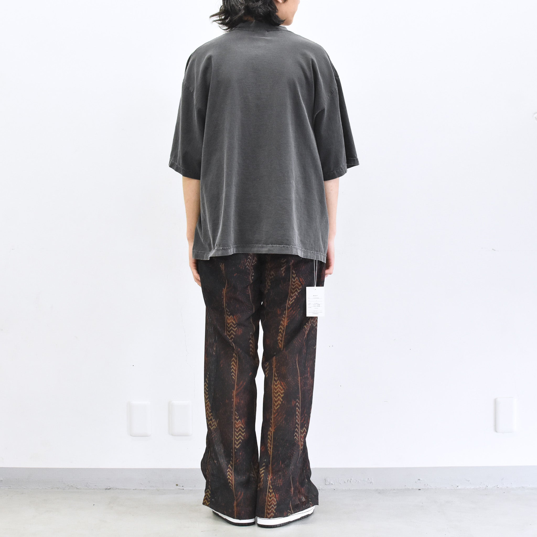 elephant TRIBAL fabrics / 凸凹Flower T - SUMI