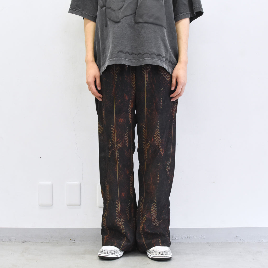 elephant TRIBAL fabrics / NO A/C PT - SOIL BROWN