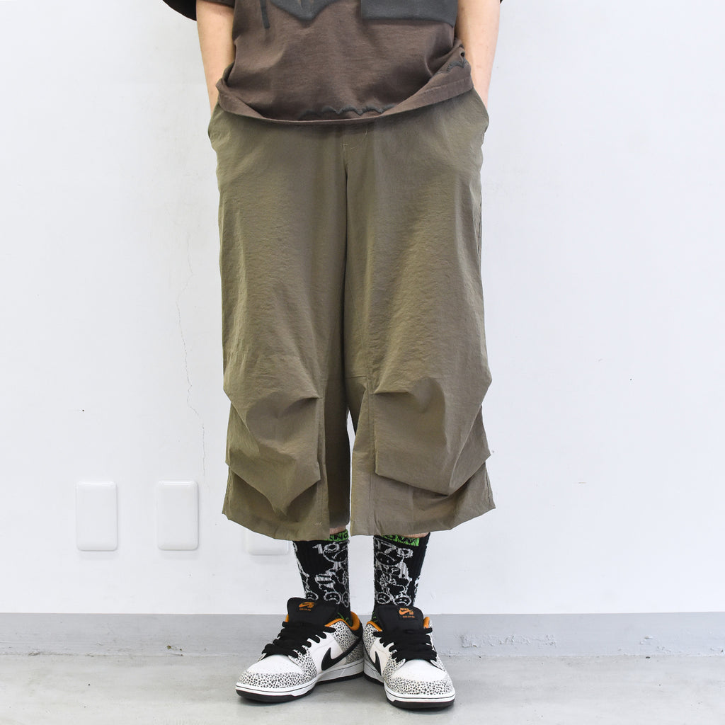elephant TRIBAL fabrics / High Power Stretch Warming-up Halfway PT - GREIGE
