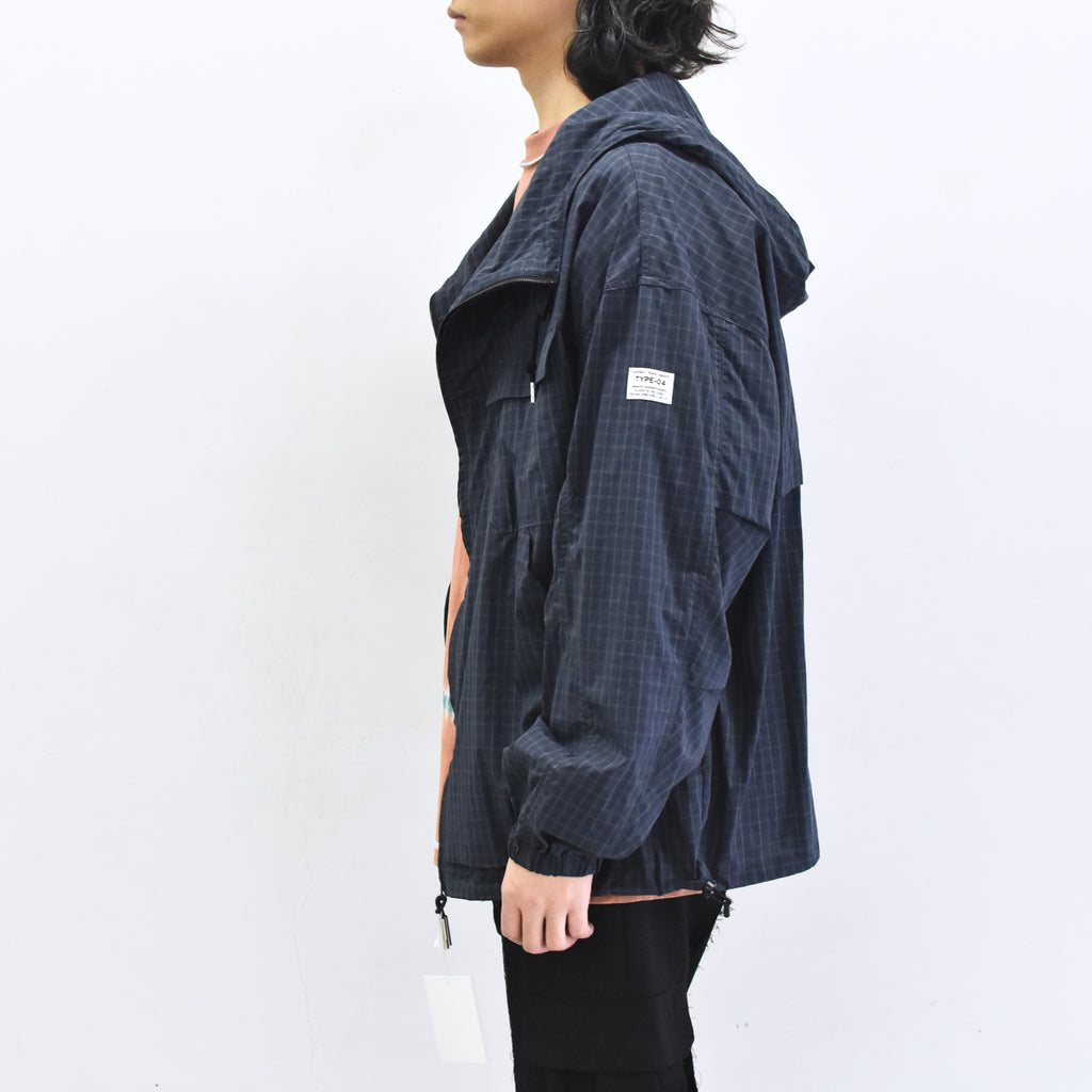 elephant TRIBAL fabrics /  Everyday Life Mountain Parka - NAVY