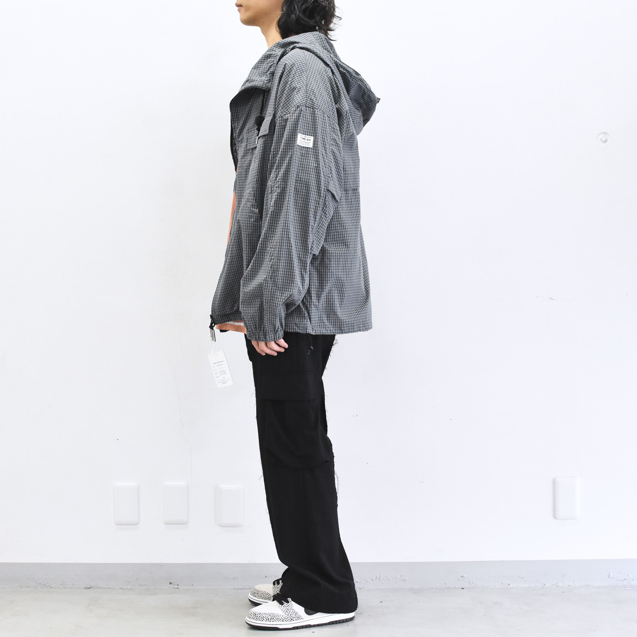 elephant TRIBAL fabrics /  Everyday Life Mountain Parka - CEMENT GRAY