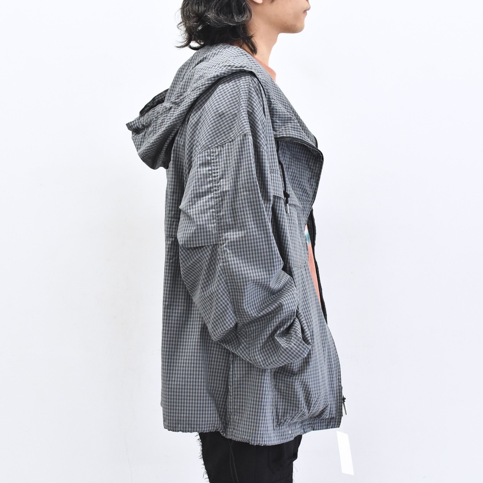 elephant TRIBAL fabrics /  Everyday Life Mountain Parka - CEMENT GRAY