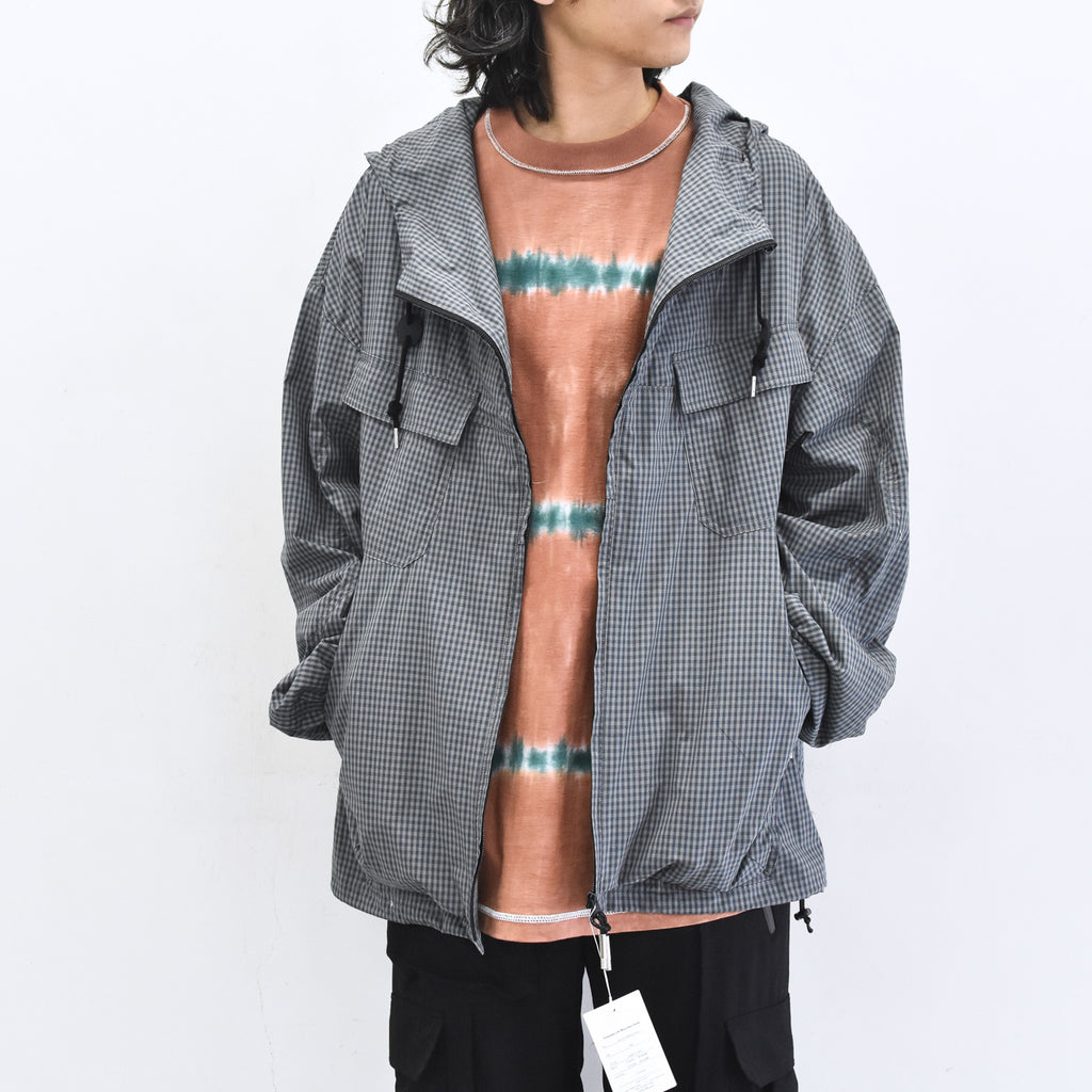 elephant TRIBAL fabrics /  Everyday Life Mountain Parka - CEMENT GRAY