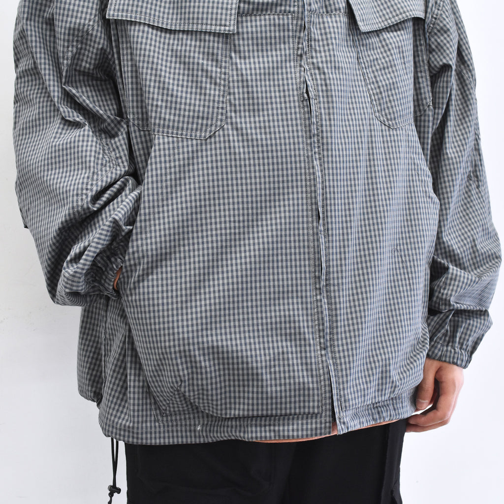 elephant TRIBAL fabrics /  Everyday Life Mountain Parka - CEMENT GRAY