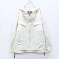 elephant TRIBAL fabrics /  Flower Jacquard Mountain Parka - WHITE