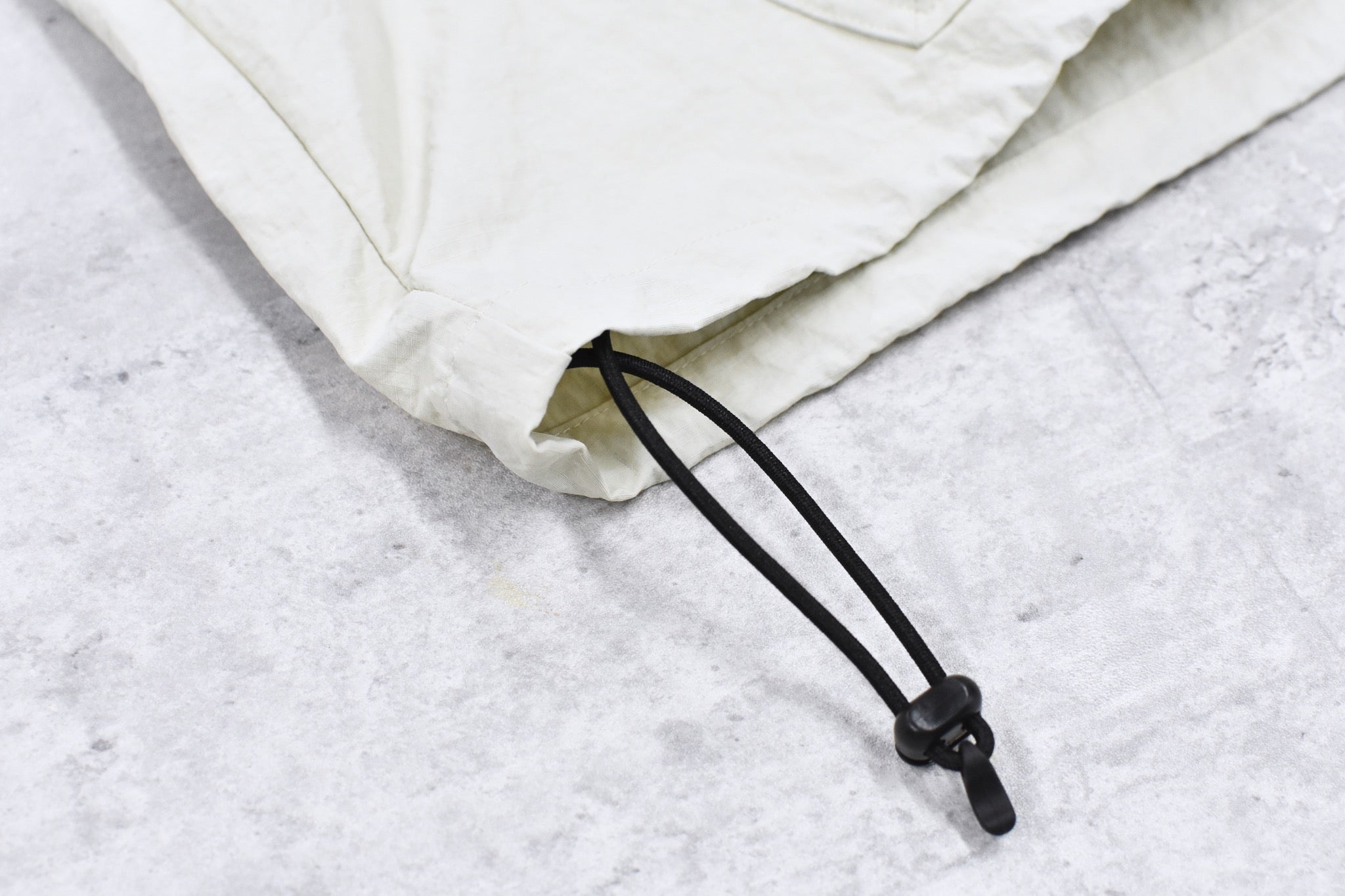 elephant TRIBAL fabrics /  Flower Jacquard Mountain Parka - WHITE