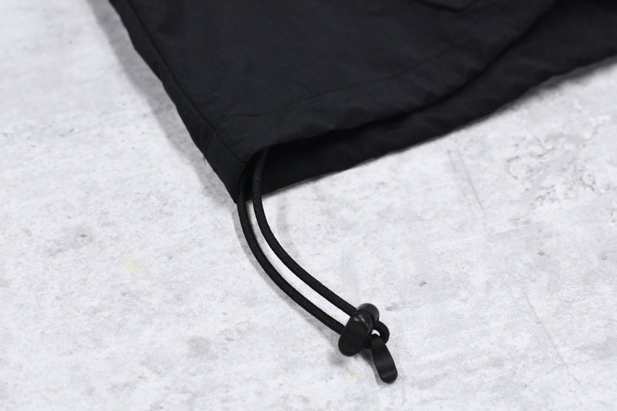 elephant TRIBAL fabrics /  Flower Jacquard Mountain Parka - BLACK