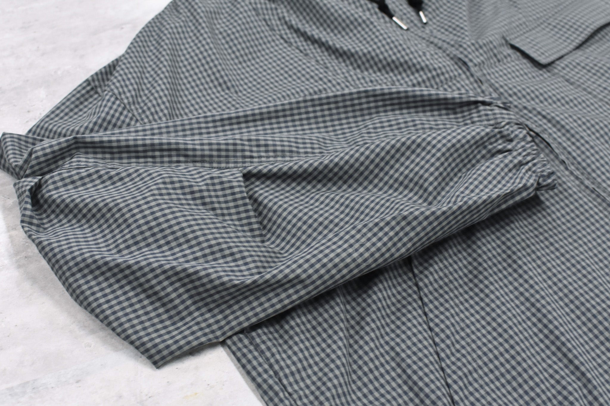 elephant TRIBAL fabrics /  Everyday Life Mountain Parka - CEMENT GRAY