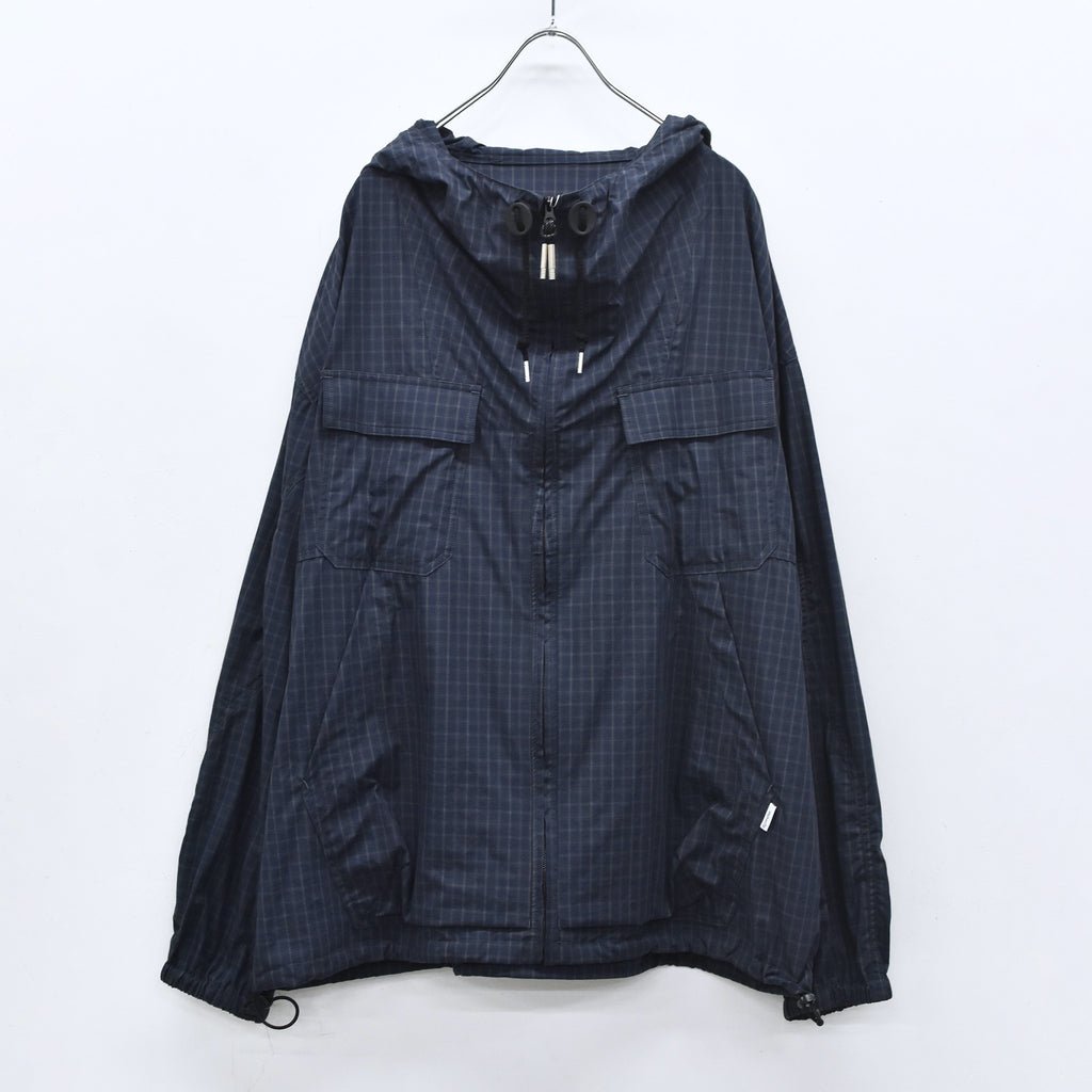 elephant TRIBAL fabrics /  Everyday Life Mountain Parka - NAVY