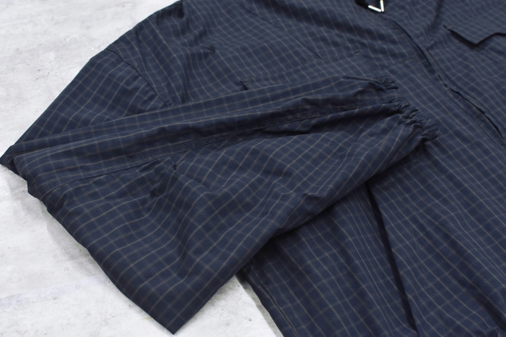 elephant TRIBAL fabrics /  Everyday Life Mountain Parka - NAVY