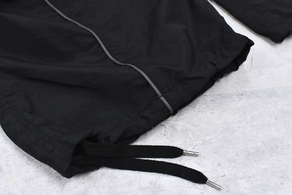 elephant TRIBAL fabrics /  3D Snow Camo Nylon Pants - BLACK