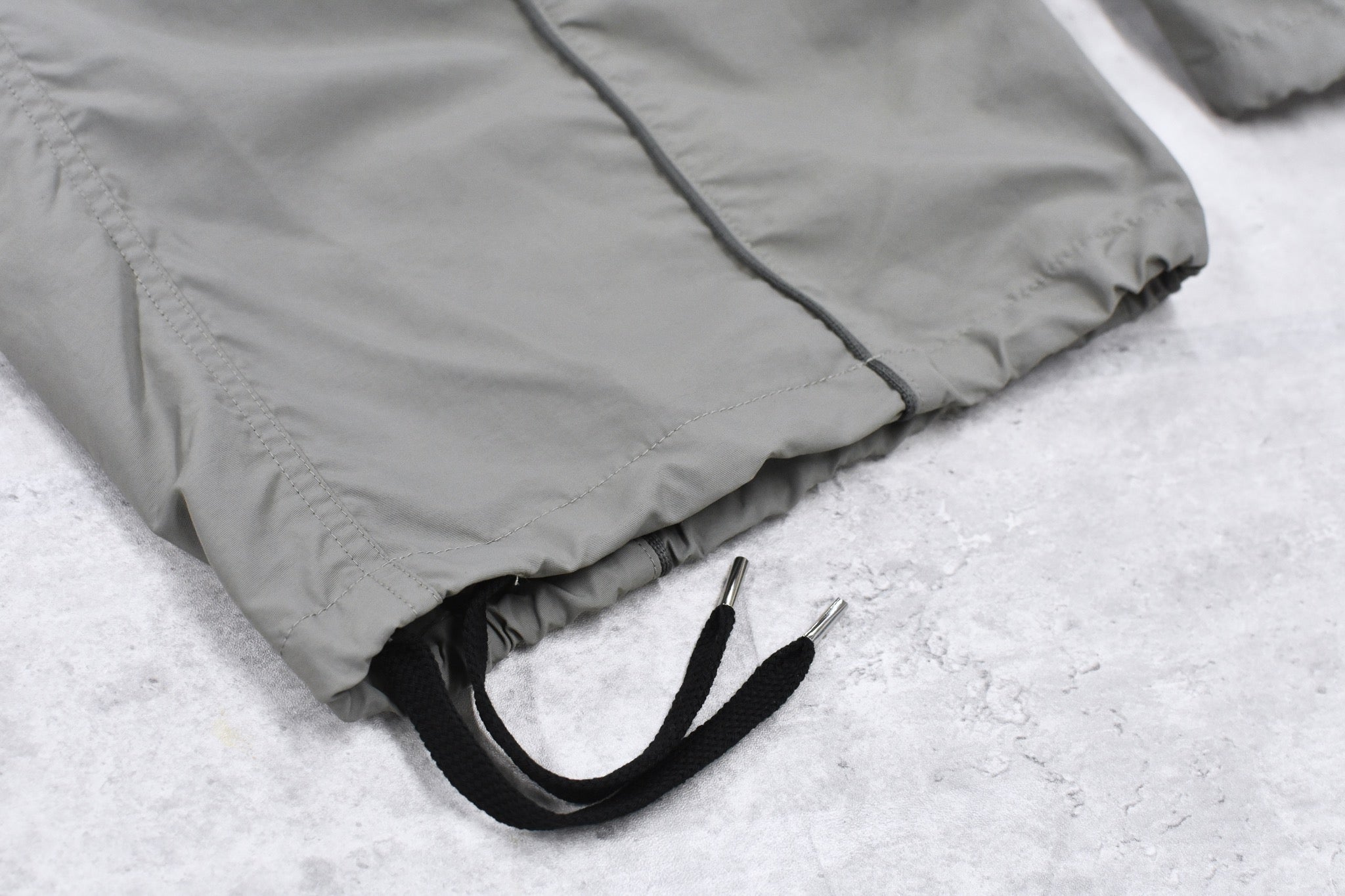 elephant TRIBAL fabrics /  3D Snow Camo Nylon Pants - ASH GRAY