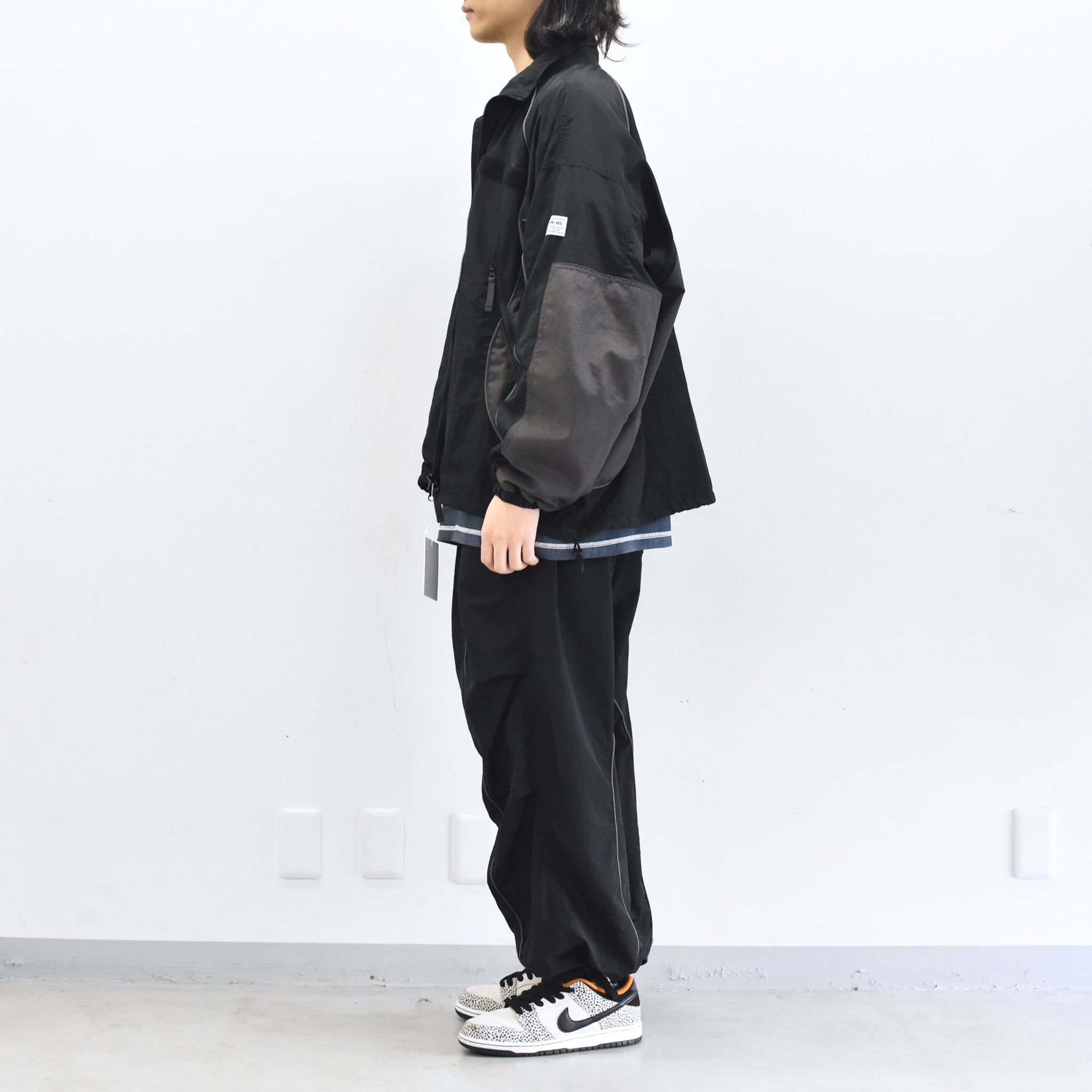 elephant TRIBAL fabrics /  Fat Jumper - BLACK