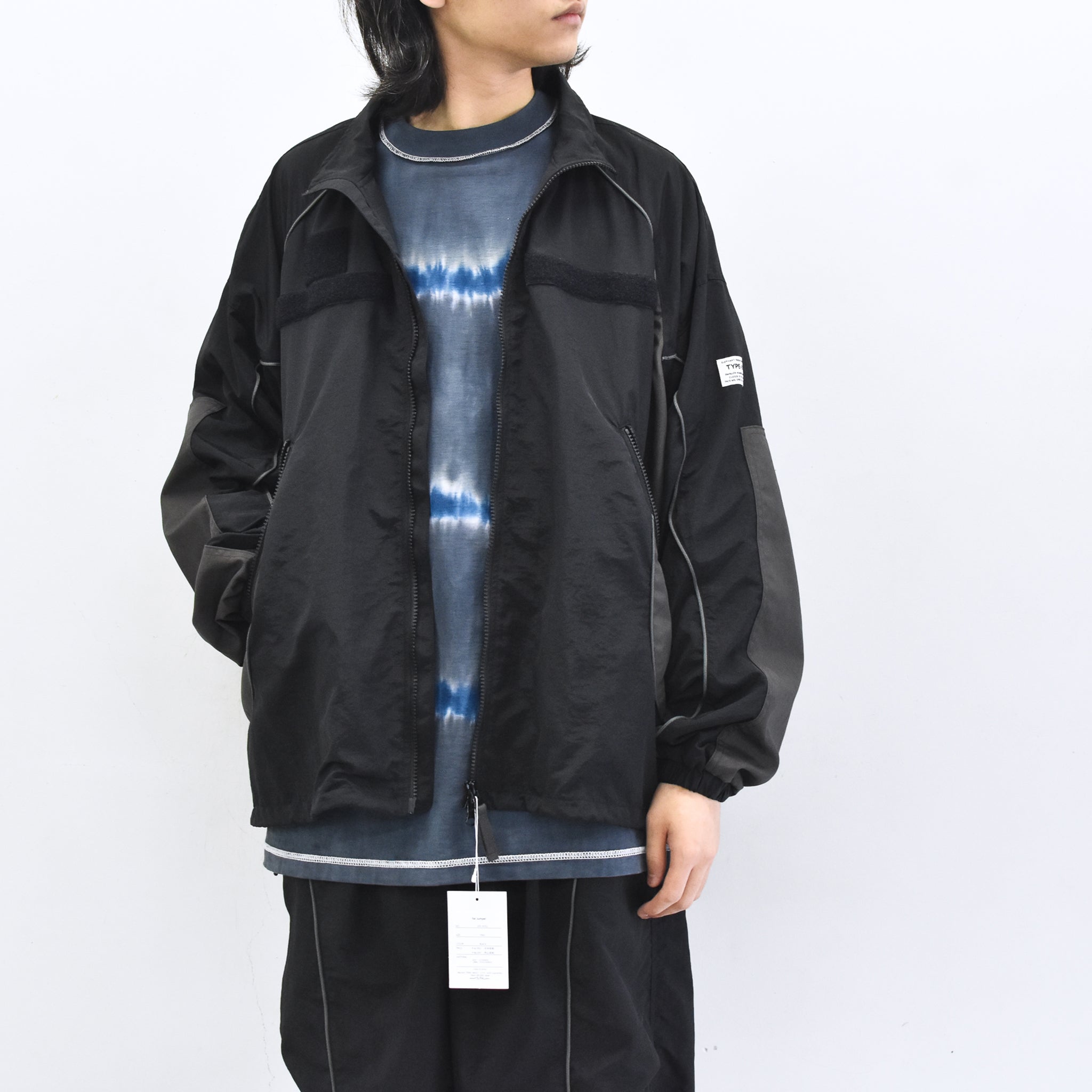 elephant TRIBAL fabrics /  Fat Jumper - BLACK