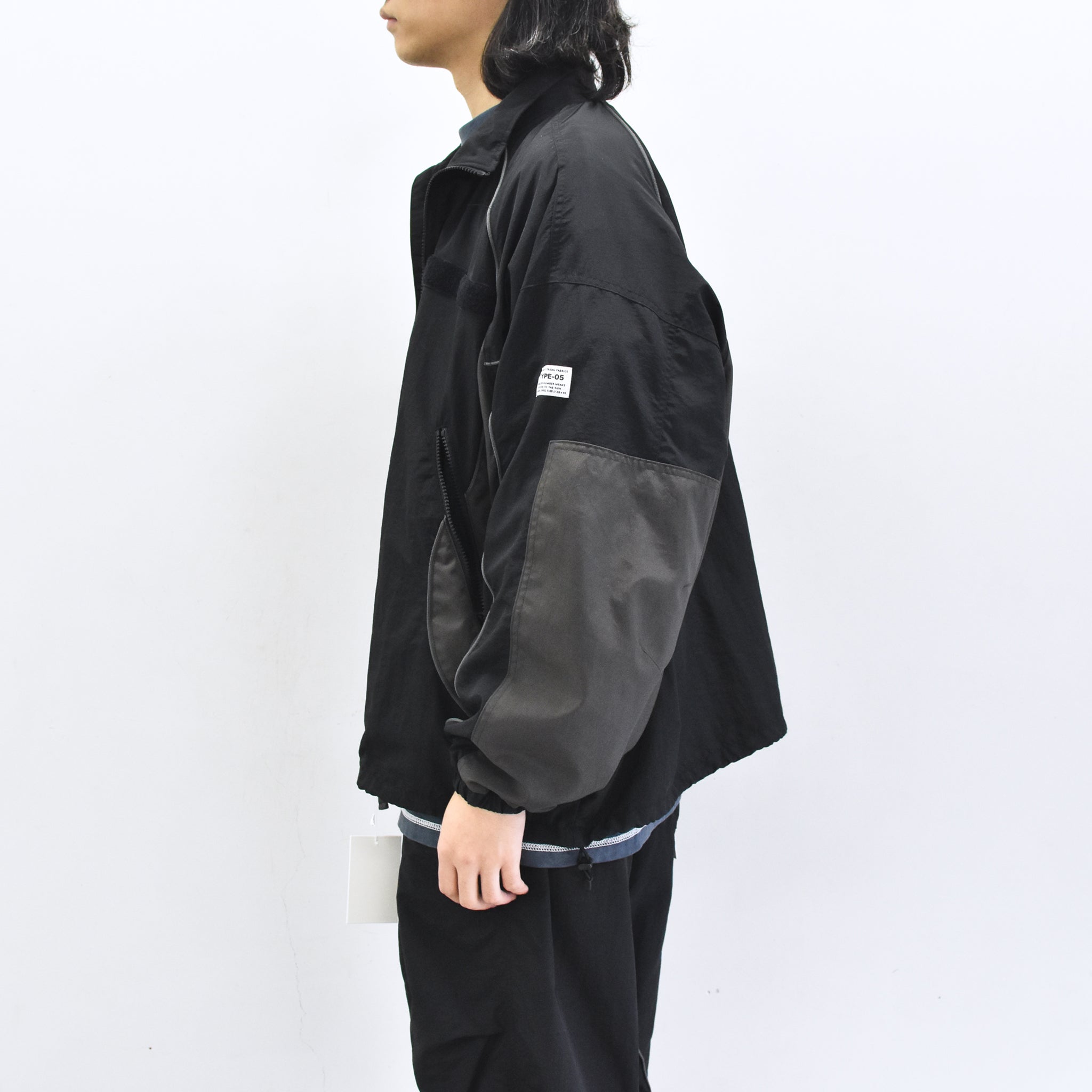 elephant TRIBAL fabrics /  Fat Jumper - BLACK