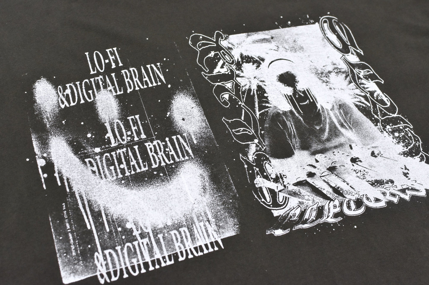 FUMEI / LO-FI&DIGITAL BRAIN 2-B L/S TEE - SUMI
