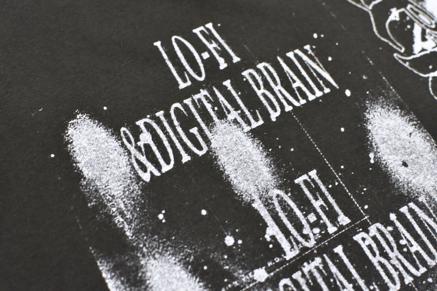 FUMEI / LO-FI&DIGITAL BRAIN 2-B L/S TEE - SUMI