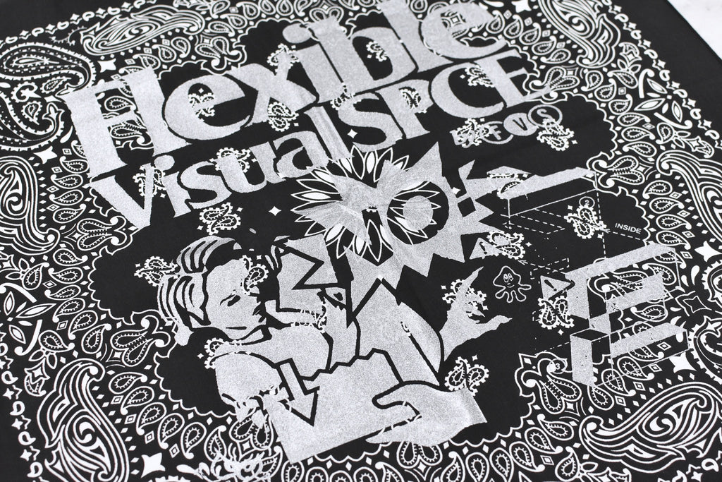 FlexibleVisual SPCE / bandana 1st (FVS) - BLACK